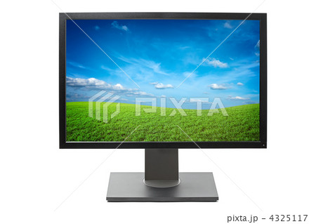 Computer monitor isolated 4325117