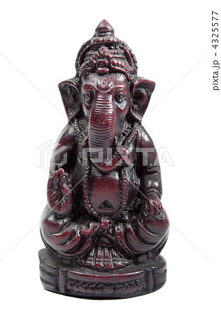 Hindu God Ganesh isolated 4325577