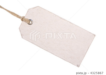 White Cardboard Tag 4325867