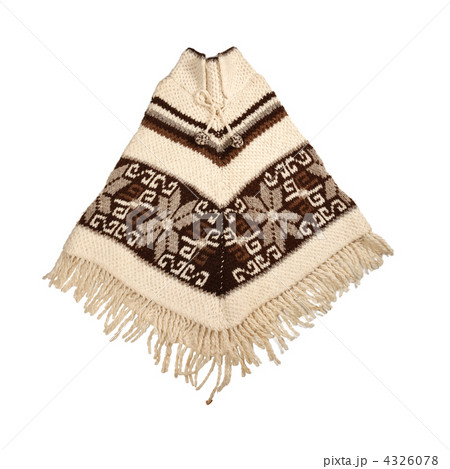 Mexican knitted poncho 4326078