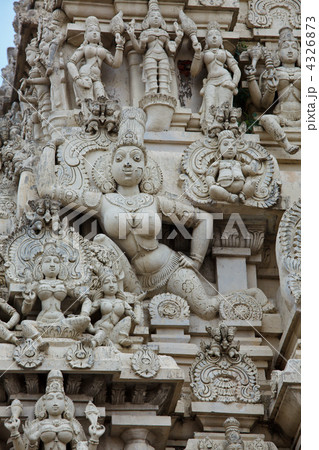 Gopuram (tower) of Hindu temple 4326873