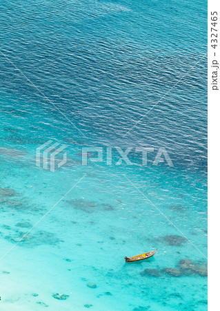 Aerial view on paradise bay 4327465
