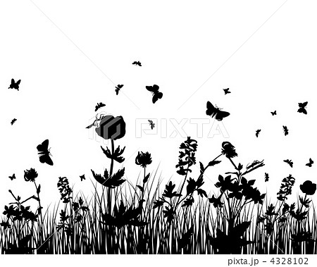 meadow silhouettes meadow silhouettes 4328102