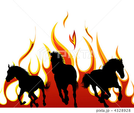 flame horse 4328928