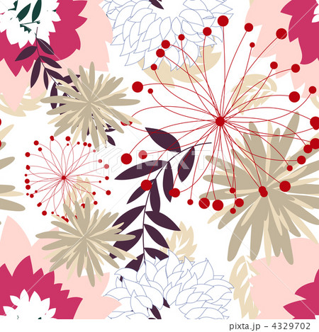 seamless floral pattern seamless floral pattern 4329702