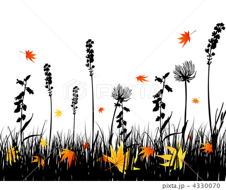autumn meadow silhouettes autumn meadow silhouettes 4330070