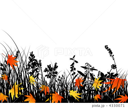 autumn meadow silhouettes 4330071