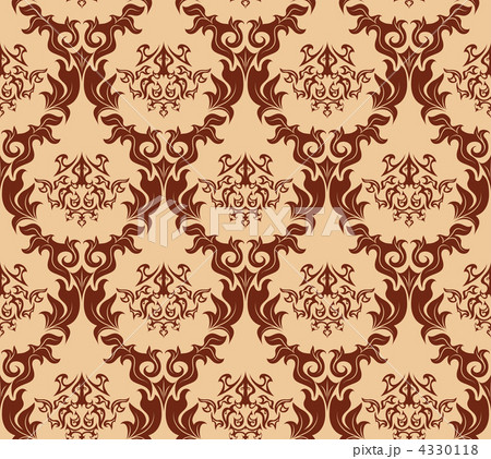 seamless damask pattern 4330118