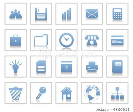 business and office icon set business and office icon set 4330611