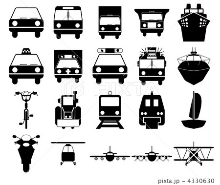 transportation icon set transportation icon set 4330630