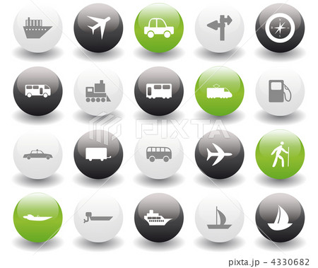 transportation icon set 4330682