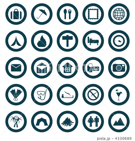 travel icons set travel icons set 4330689