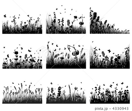 meadow silhouettes 4330943