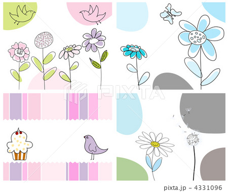 set of greeting cards 4331096