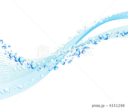 ベクター 曲線 バブルのイラスト素材