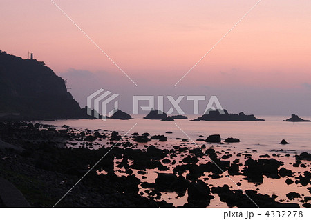 能登の夕焼け 4332278