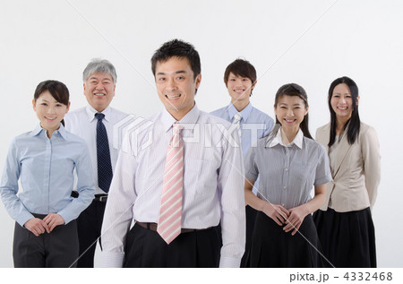 6人のビジネスチーム 6人のビジネスチーム 4332468