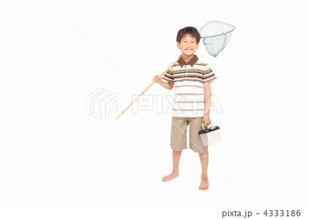 虫捕り男の子 4333186