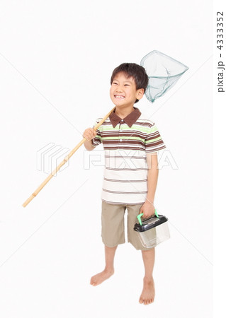 虫捕り男の子 4333352