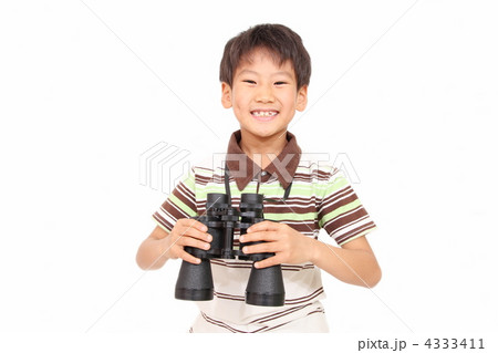 双眼鏡　男の子 4333411