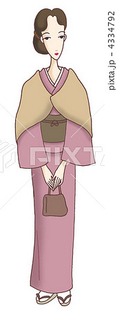 和服の女性.2 和服の女性.2 4334792