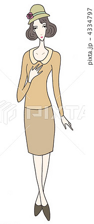 モダンな女性.1 4334797
