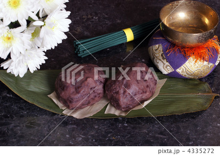 墓参りのおはぎ 4335272