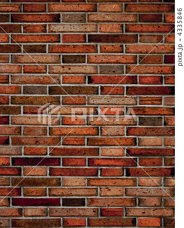 煉瓦塀 壁 ブロック塀のイラスト素材