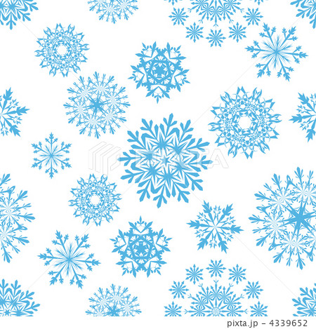seamless snowflakes background 4339652