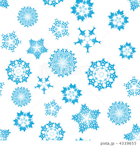 seamless snowflakes background 4339655