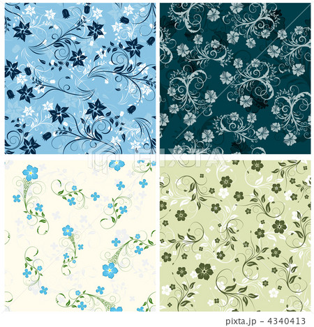 seamless floral pattern 4340413