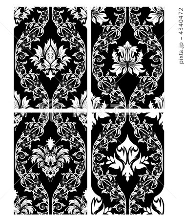 seamless damask pattern 4340472