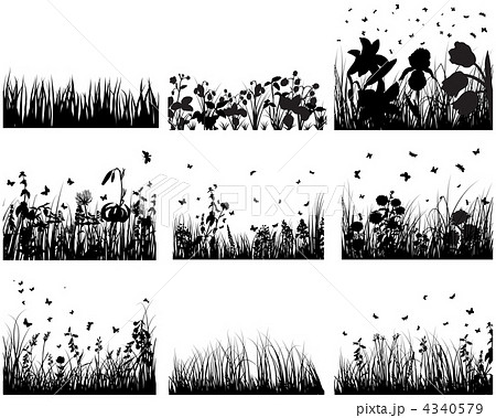 meadow silhouettes 4340579