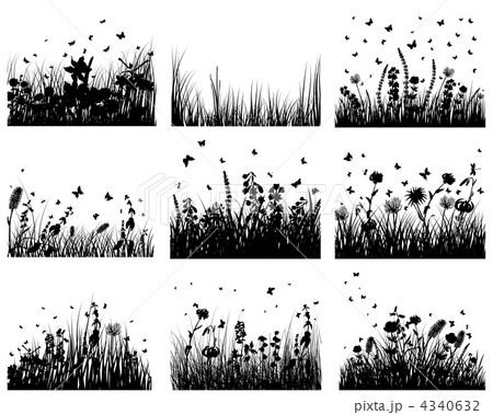 meadow silhouettes meadow silhouettes 4340632