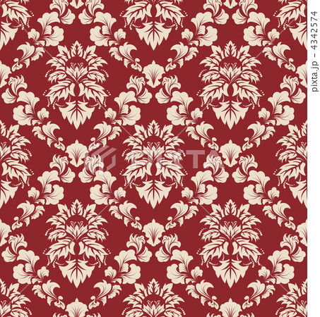 seamless damask pattern seamless damask pattern 4342574
