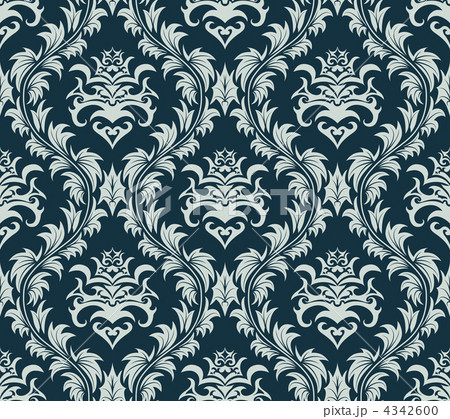 seamless damask pattern seamless damask pattern 4342600