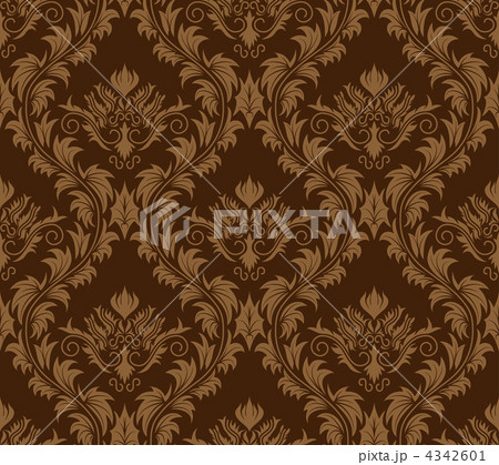 seamless damask pattern 4342601