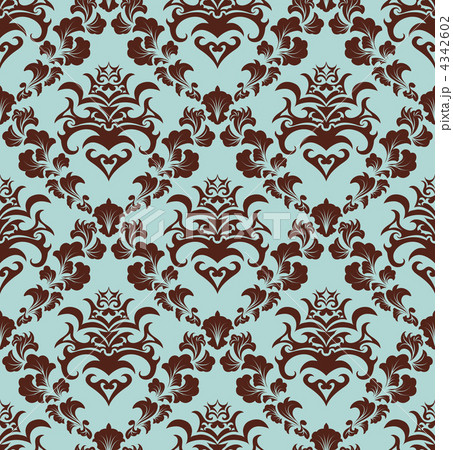 seamless damask pattern 4342602