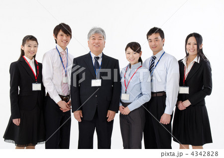 6人のビジネスチーム 6人のビジネスチーム 4342828