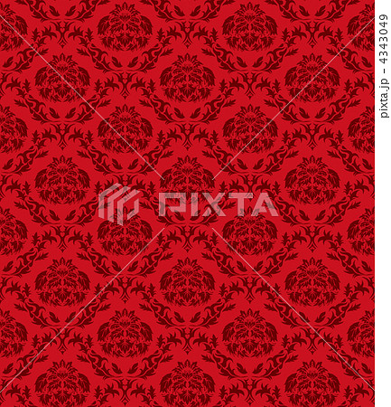 seamless damask pattern 4343049