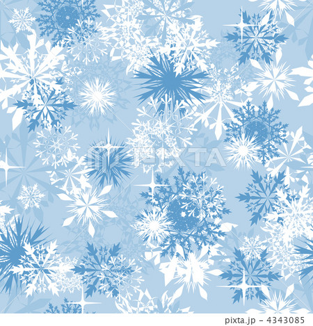 seamless snowflakes background 4343085
