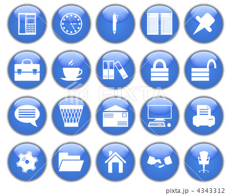business and office icon set business and office icon set 4343312