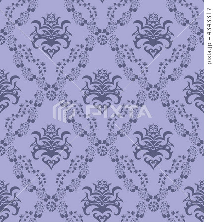 seamless damask pattern 4343317