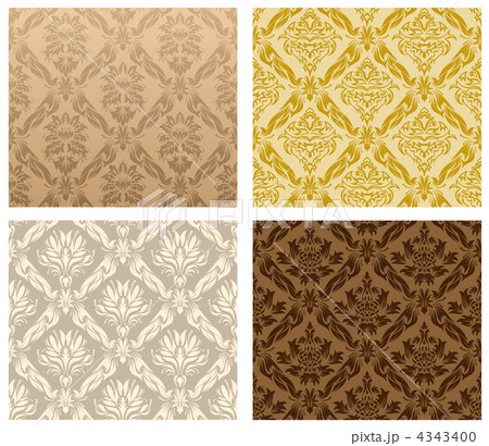 seamless damask pattern 4343400