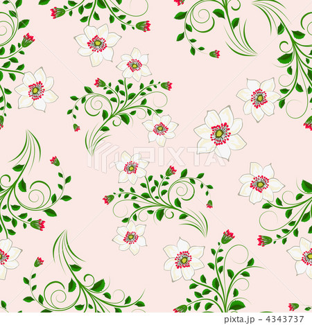 seamless floral pattern seamless floral pattern 4343737