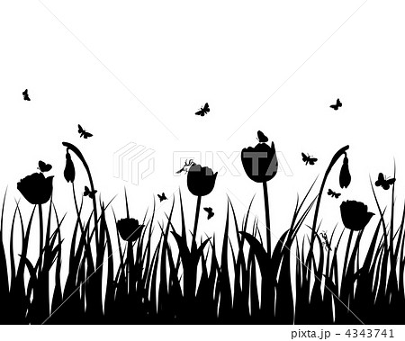 meadow silhouettes meadow silhouettes 4343741