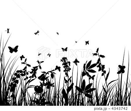 meadow silhouettes meadow silhouettes 4343742