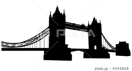 Bridge tower silhouette 4343848