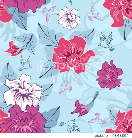 seamless floral pattern 4343894