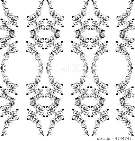 seamless damask pattern seamless damask pattern 4344743